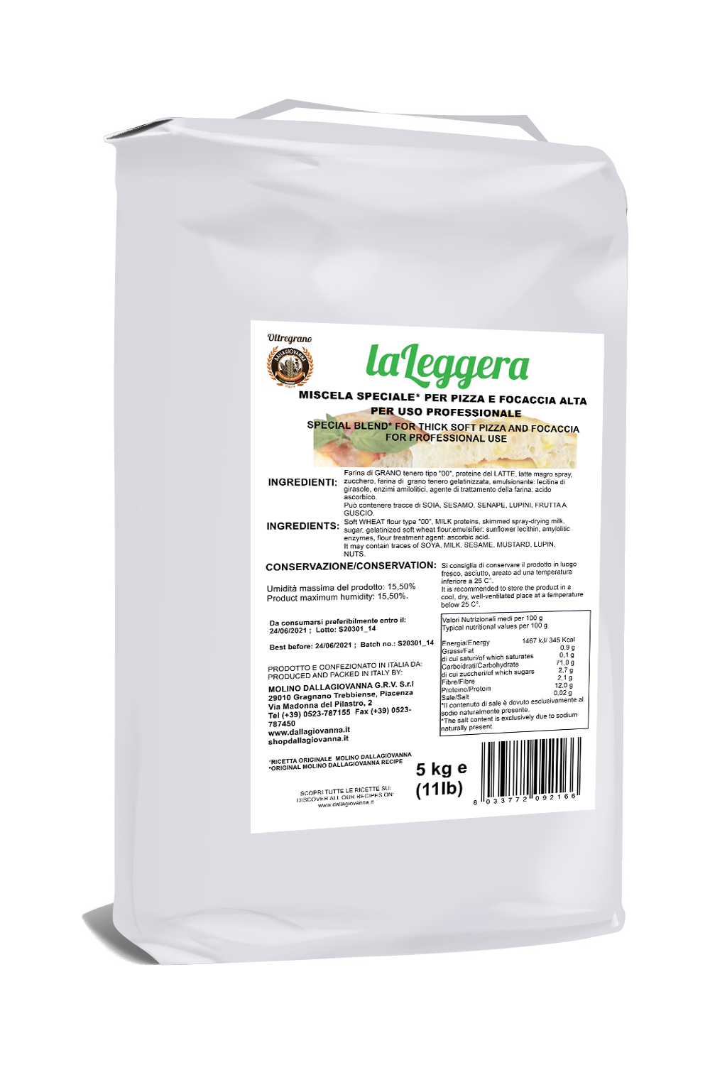 Oltregrano - laLeggera - 5 Kg